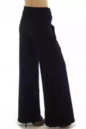 Черен дамски панталон
