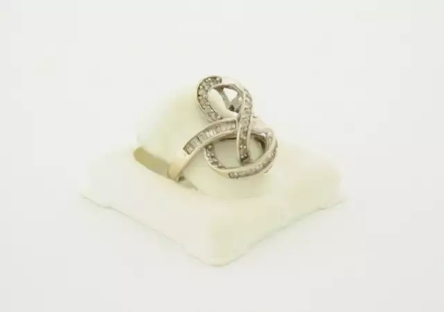 1. Снимка на Златен пръстен - бяло злато