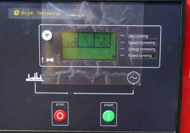3. Снимка на 20 KW Бензинови Трифазни Генератори с Автоматика, Водно охл.