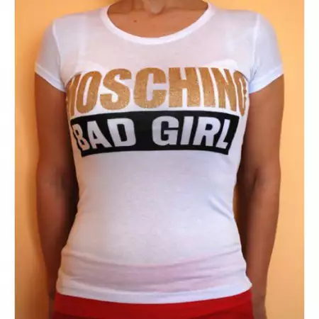 1. Снимка на Дамска тениска Moshino Bad Girl - Безплатна доставка