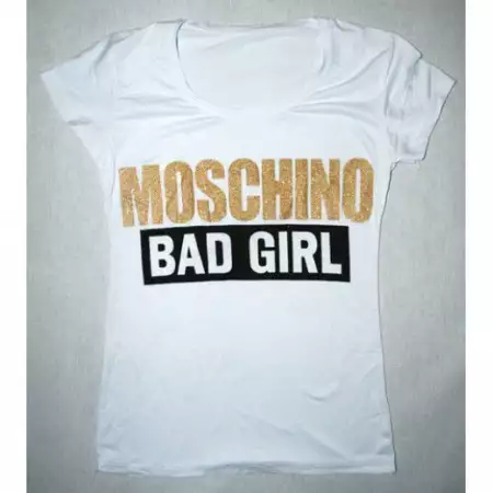 2. Снимка на Дамска тениска Moshino Bad Girl - Безплатна доставка