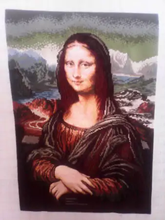 1. Снимка на Гоблен Мона Лиза