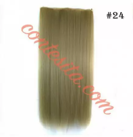 7. Снимка на коса на треса за удължаване и сгъстяване на коса