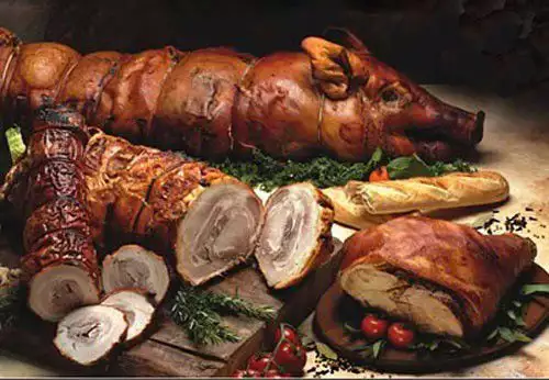 1. Снимка на Поркета от свинско месо - истинският италиански вкус