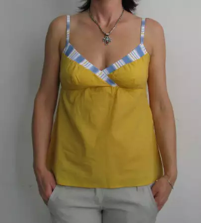 Дамска блуза с презрамки