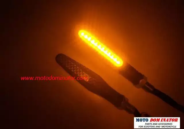 2. Снимка на Универсални светодиодни мигачи - MOXI - carbon