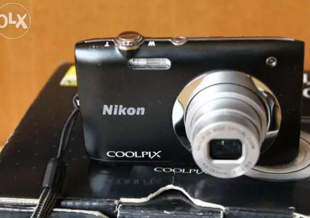 5. Снимка на Фотоапарат HD Nikon Coolpix S2600, 14Mp като нов