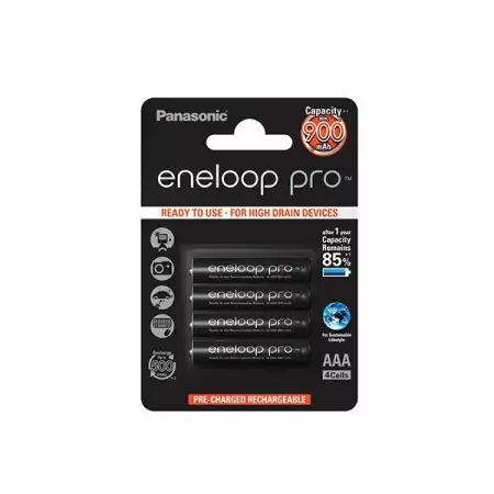 Panasonic Eneloop Pro AAA 900 BL4