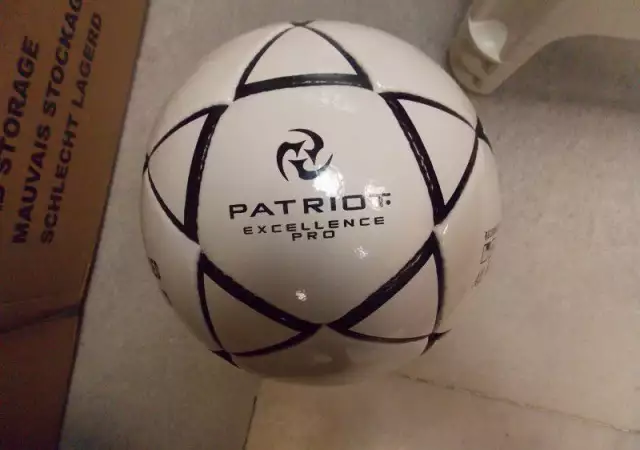 футболна топка Patriot excellence pro нова размер 5