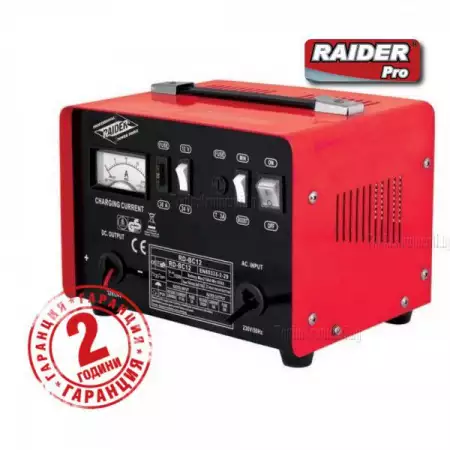 Зарядно за акумулатор 92 - 210ah Raider - Rd - bc12 - 2г. гаранция