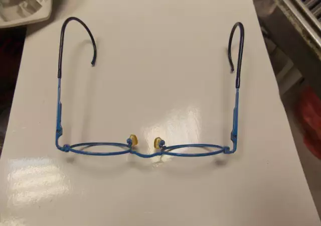 2. Снимка на очила - рамки за дете за диоптрични стъкла метални