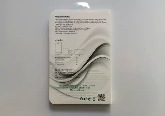 3. Снимка на Стъклен протектор за iPhone 5