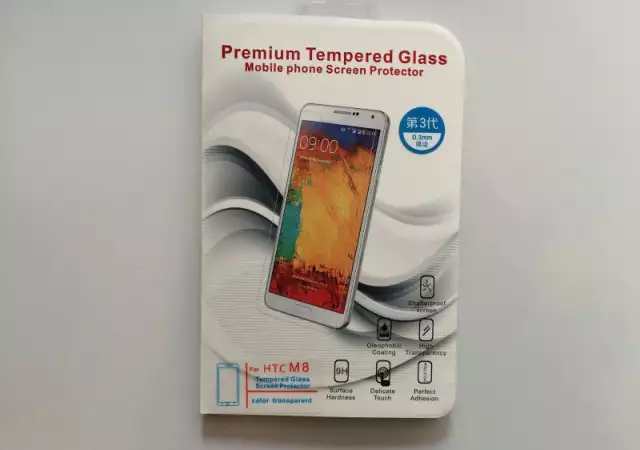 Стъклен протектор за HTC One M8