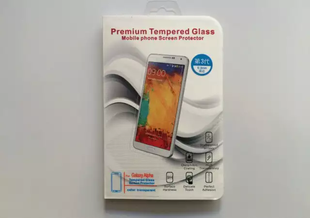 1. Снимка на Стъклен протектор за Samsung G850 Galaxy Alpha