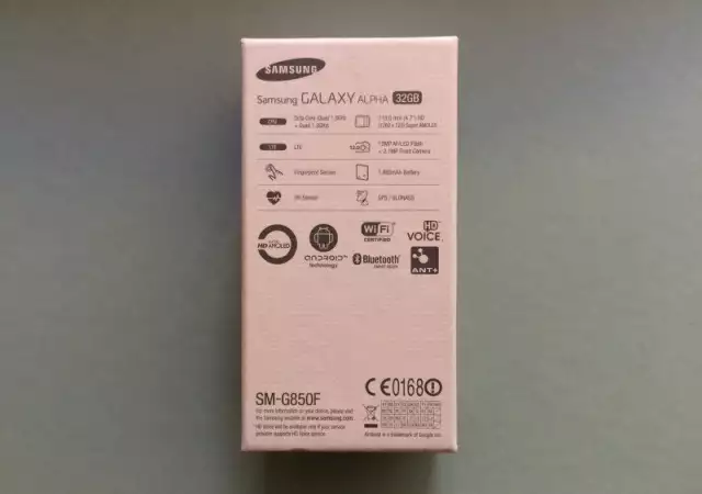 Samsung G850 Galaxy ALPHA 4G LTE 32GB