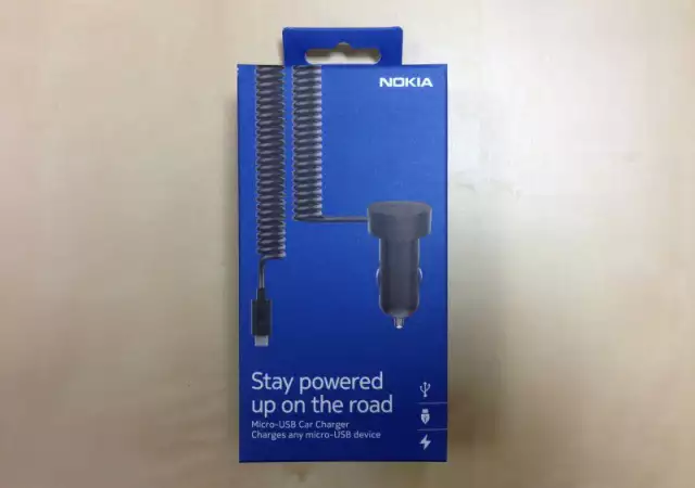 NOKIA Зарядно устройство 12V Micro USB DC - 17