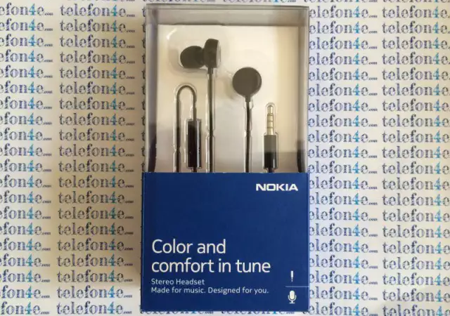 1. Снимка на Nokia lumia 625 WH - 208 Stereo Headset Оригинални слушалки