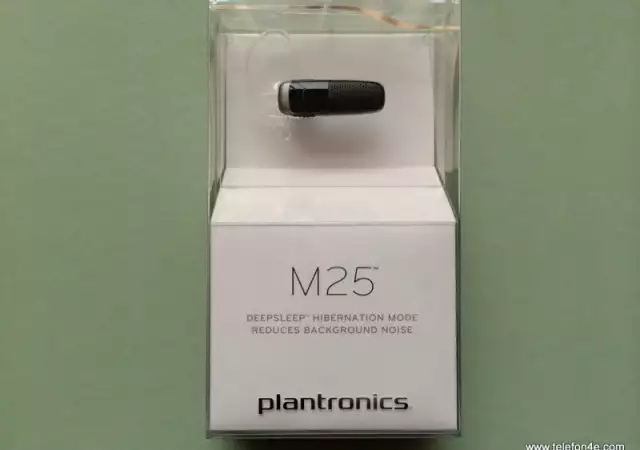1. Снимка на Plantronics M25 Безжична слушалка