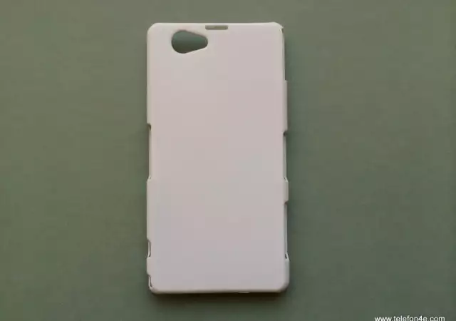 2. Снимка на SONY Xperia Z1 Compact D5503 Твърд гръб WhiteБял