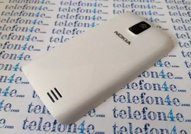 Nokia Asha 310 Оригинален заден капак White Бял