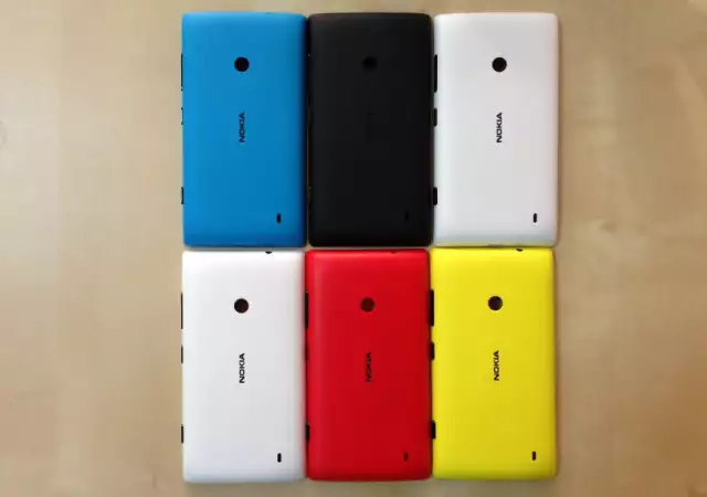 1. Снимка на NOKIA Оригинален заден капак за Lumia 520