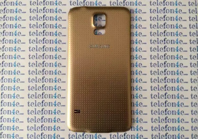1. Снимка на Samsung G900F Galaxy S5 Oригинален заден капак Gold Златен