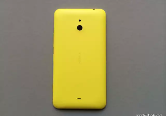 1. Снимка на Nokia Lumia 1320 Оригинален заден капак Yellow Жълт