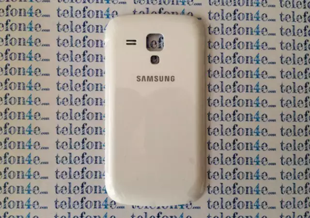 2. Снимка на Samsung S7562 Galaxy S Duos Оригинален заден капак White La