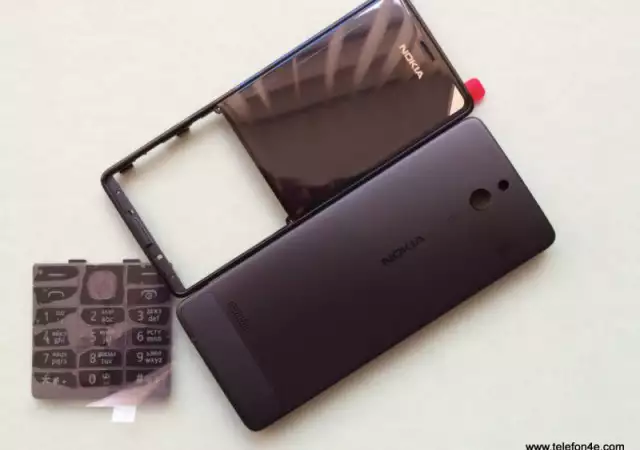 1. Снимка на Nokia 515 Dual SIM Оригинален панел комплект Black Черен