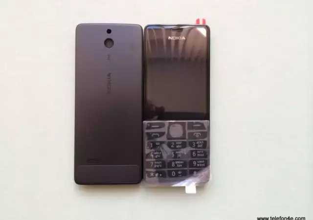 Nokia 515 Dual SIM Оригинален панел комплект Black Черен