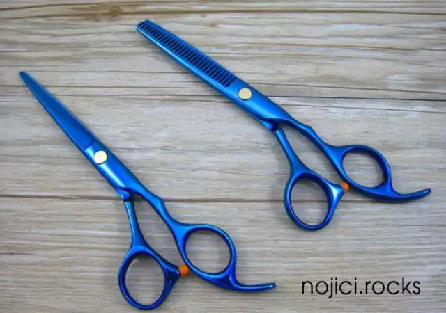 1. Снимка на професионални фризьорски ножици