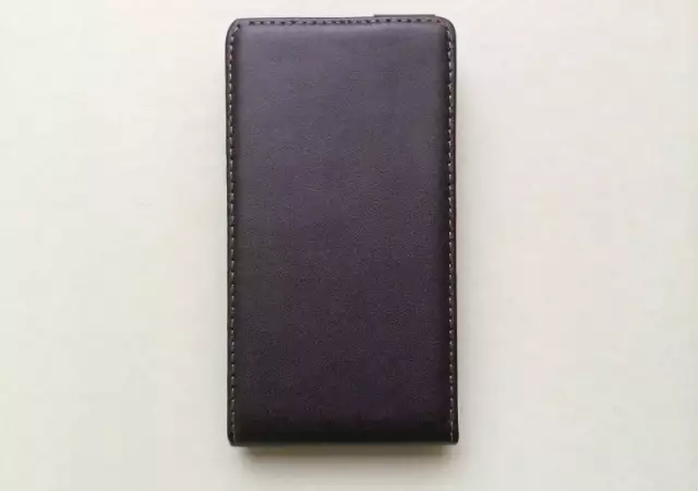 3. Снимка на NOKIA Lumia 1020 Кожен Калъф Тип Тефтер Black Черен