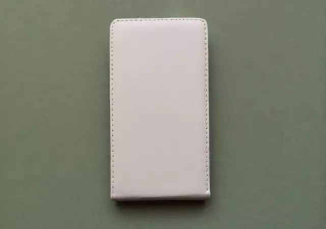 2. Снимка на Nokia Lumia 925 Кожен Калъф Тип Тефтер White Бял