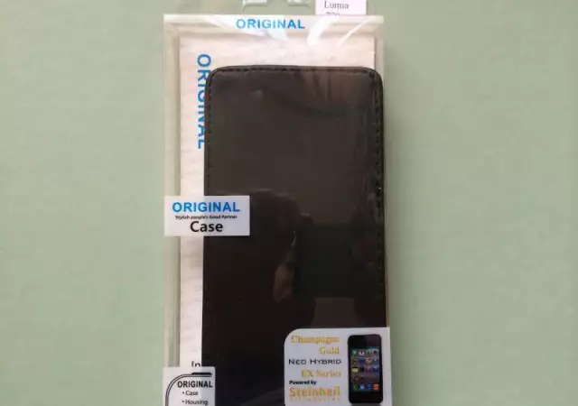 2. Снимка на Nokia Lumia 720 Кожен Калъф Тефтер Black Черен