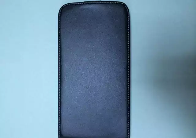 Samsung i9205 Galaxy Mega 6.3 Кожен калъф тефтер Black Черен