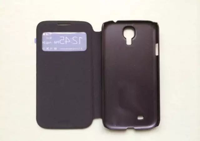 3. Снимка на SAMSUNG Оригинален S View Cover за Samsung i9500 Galaxy S4 B