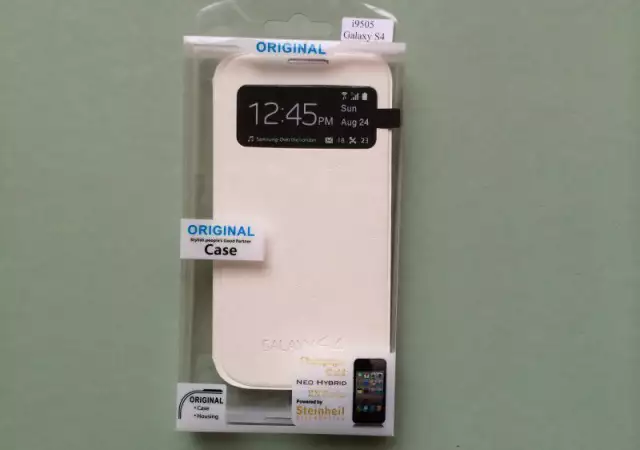 2. Снимка на SAMSUNG Оригинален S View Cover за Samsung i9500 Galaxy S4 W