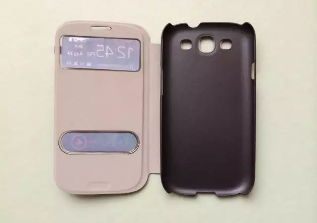 4. Снимка на SAMSUNG Оригинален S View Cover за Samsung i9300 Galaxy SIII