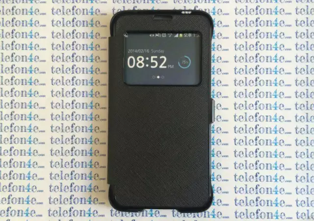1. Снимка на Samsung G900 Galaxy S5 Ориигнален VIEW FLIP CASE Black Черен