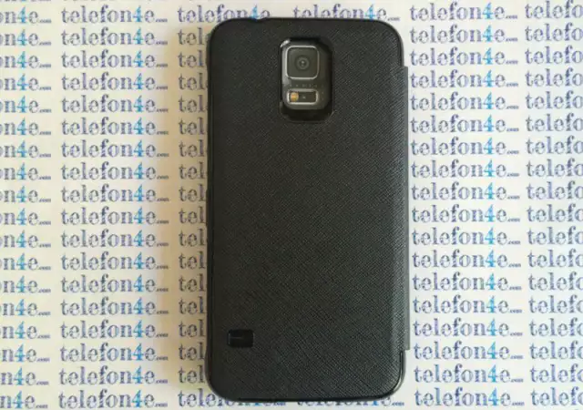 Samsung G900 Galaxy S5 Ориигнален VIEW FLIP CASE Black Черен