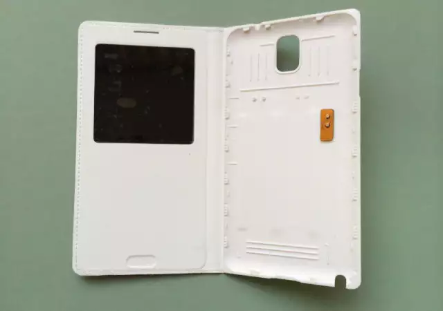 Samsung N9005 Galaxy Note III Flip Cover White Бял