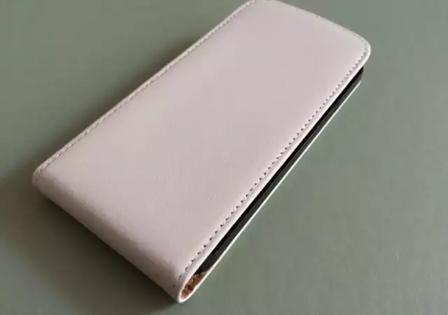 Samsung G800F Galaxy S5 Mini Калъф тефтер White Бял