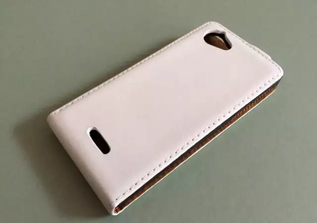 2. Снимка на Sony Xperia L C2105 Калъф тефтер White Бял