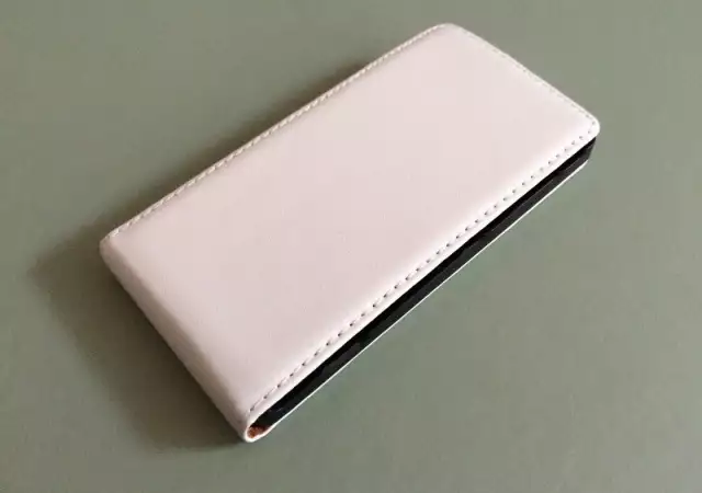 Sony Xperia L C2105 Калъф тефтер White Бял