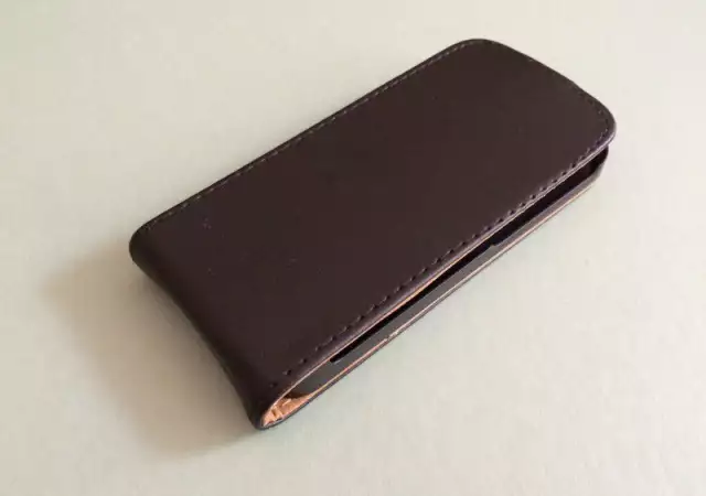1. Снимка на HTC One Mini 2 Калъф тефтер Black Черен