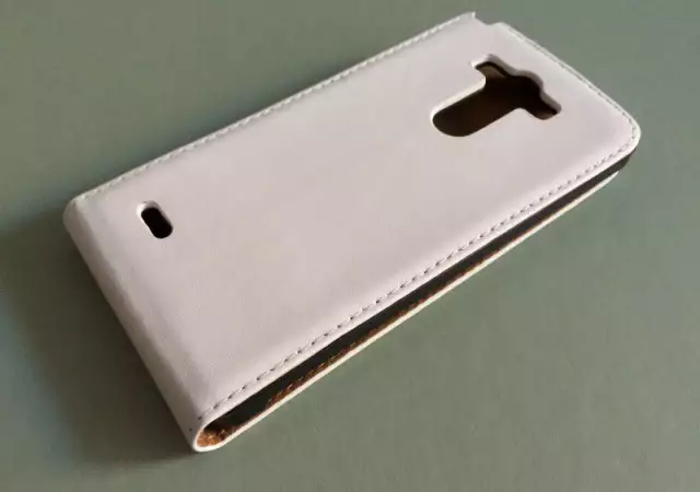 LG G3 D855 16GB Калъф тефтер White Бял