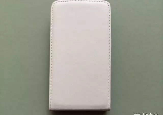 LG P710 Optimus L7 II Калъф Тефтер White Бял