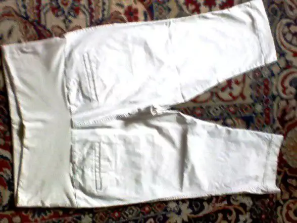 Панталони с платка за бременно коремче р - р 40
