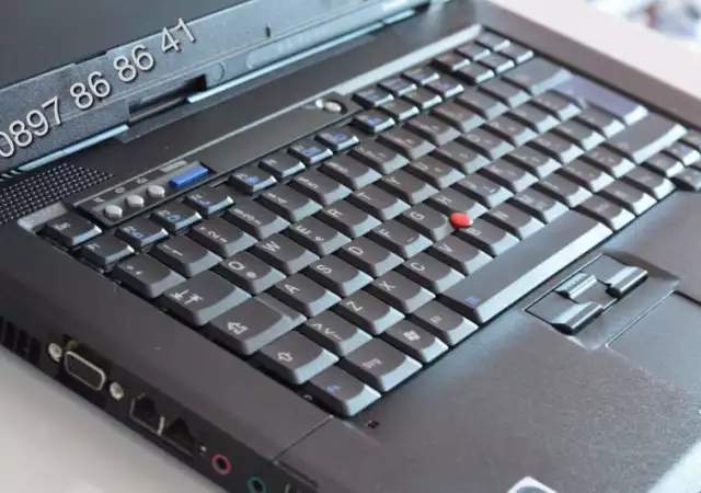 ПЕРФЕКТНИ Лаптопи Lenovo T61 Intel Core 2 Duo T7100 4GB RAM