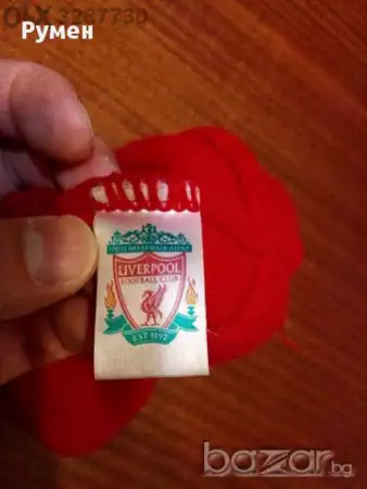 Мъжка, шапка, червена, Liverpool , истински, шапка Liverpool